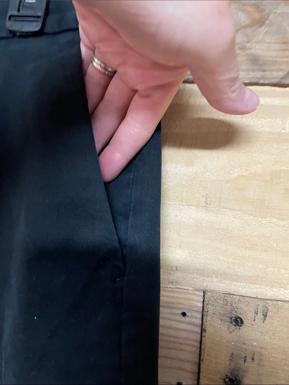 Banana Republic Aiden Slim Fit size 33x32 Black Dress Pants Straight Leg